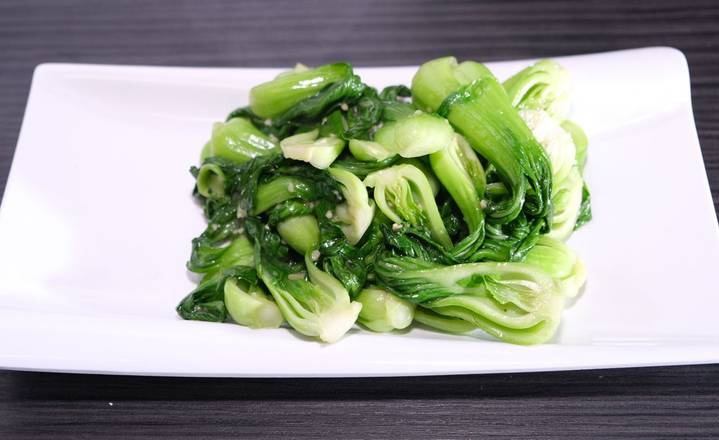 Stir-fried Baby Bok Choy w/ Garlic(蒜蓉白菜)
